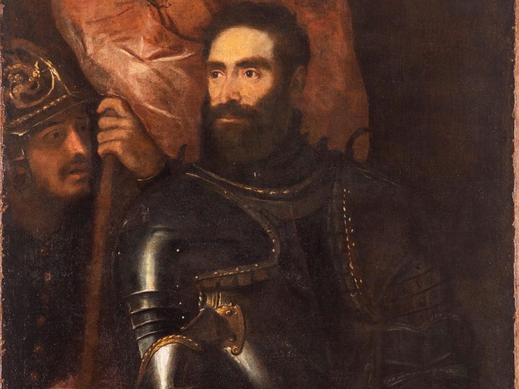 Ritratto di Pier Luigi Farnese in armatura