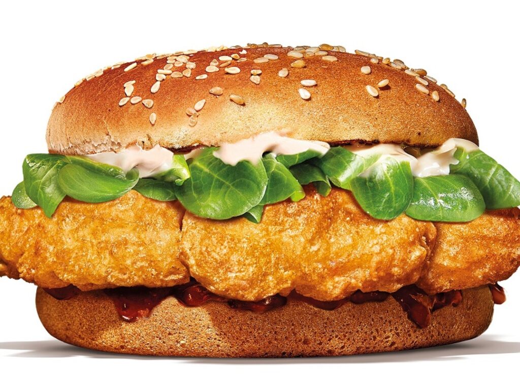 Plant Based Nuggets Burger