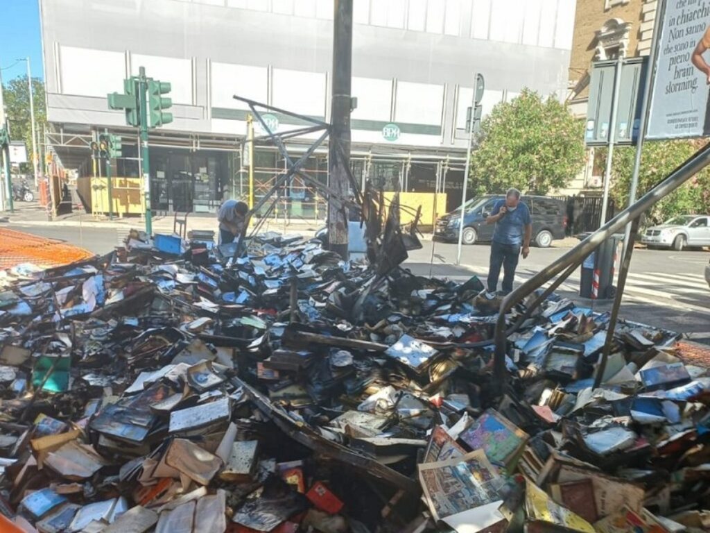 bancarella del professore