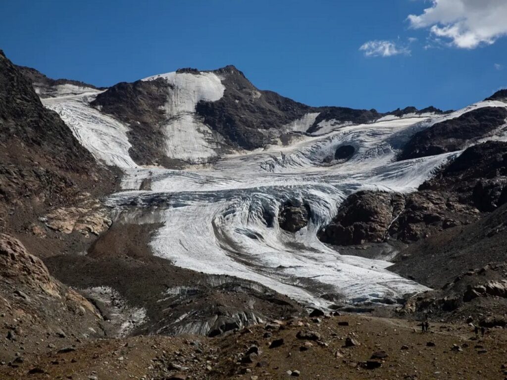 ghiacciaio dei forni stelvio