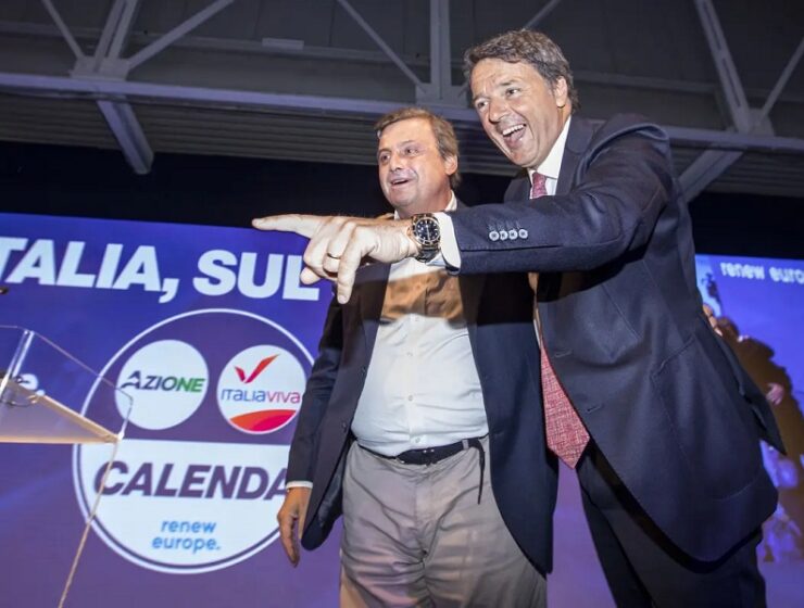 renzi calenda
