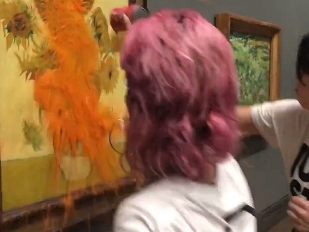 girasoli van gogh attivisti