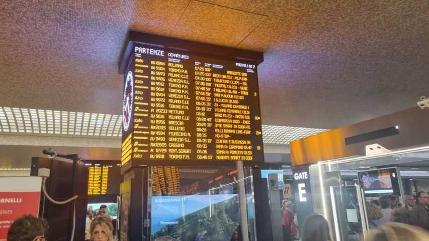 treni ritardi linea elettrica