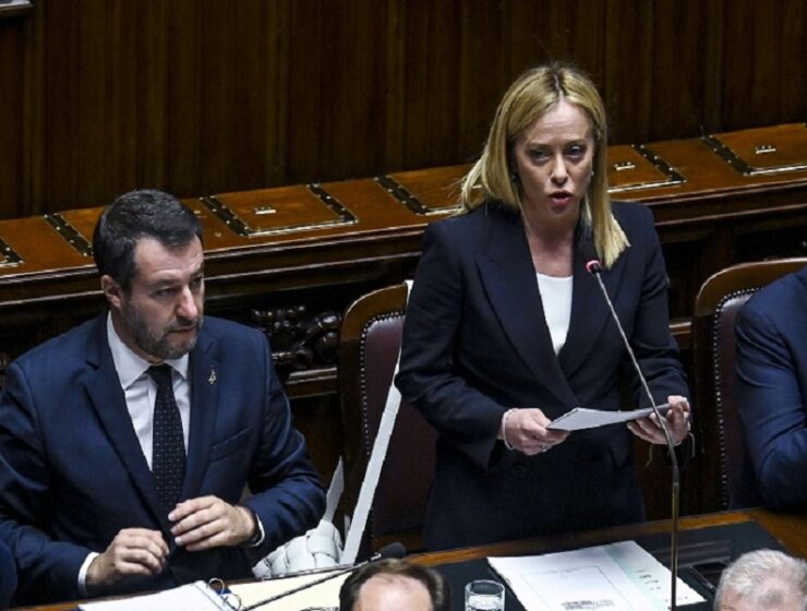 meloni salvini europee