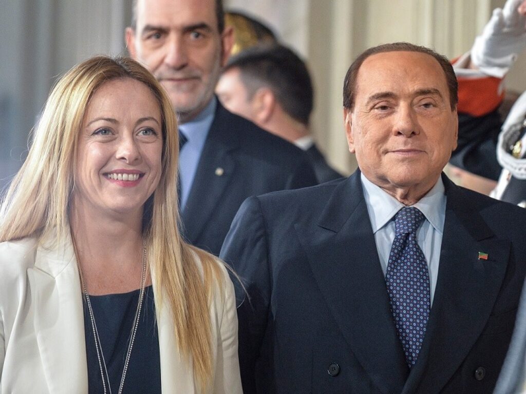 meloni berlusconi