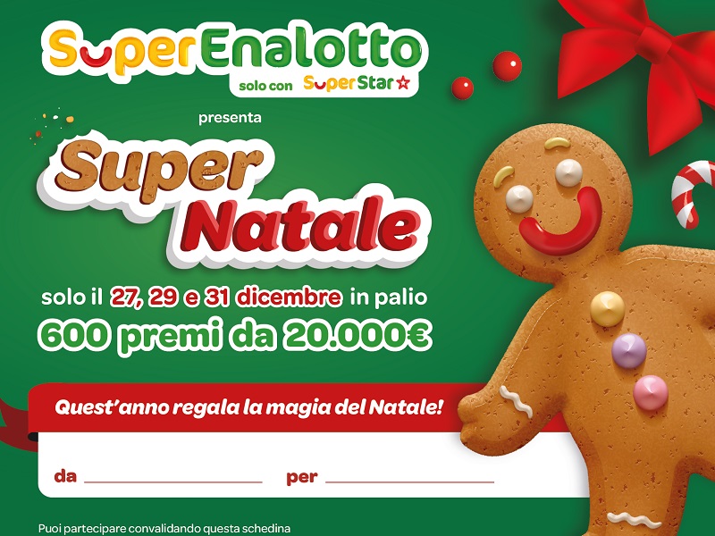 Super Natale Superenalotto: i 200 codici vincenti del 29 dicembre 2022