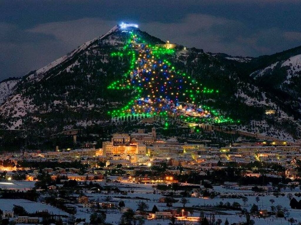 gubbio albero di natale