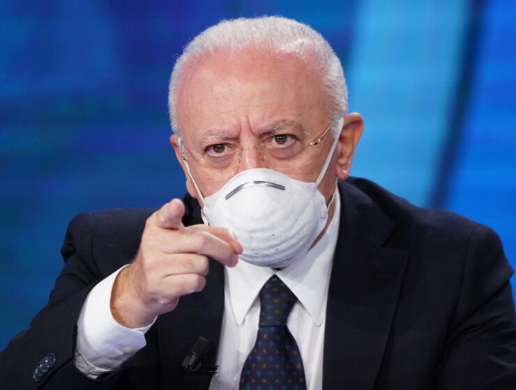 vincenzo de luca mascherine covid