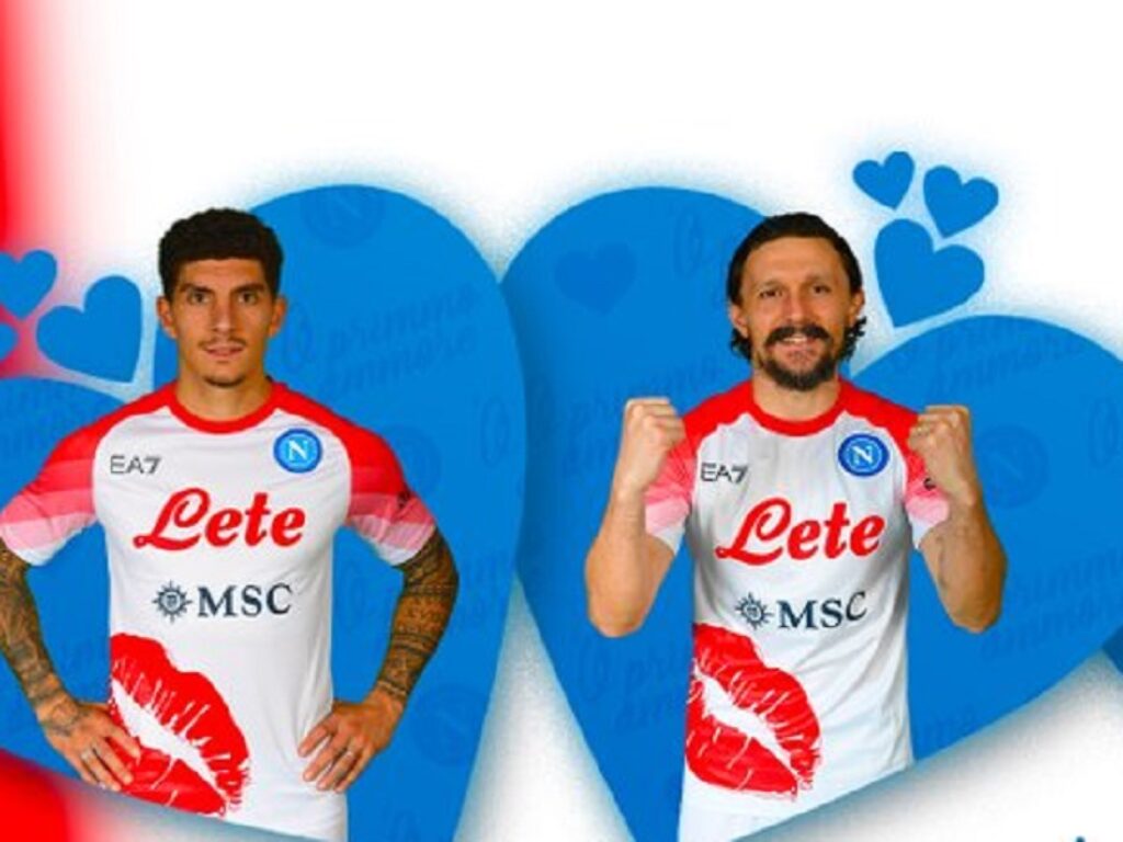 maglia napoli san valentino