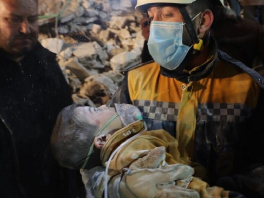 terremoto siria turchia caschi bianchi