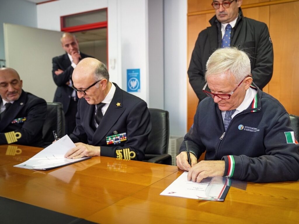 ingv e guardia costiera