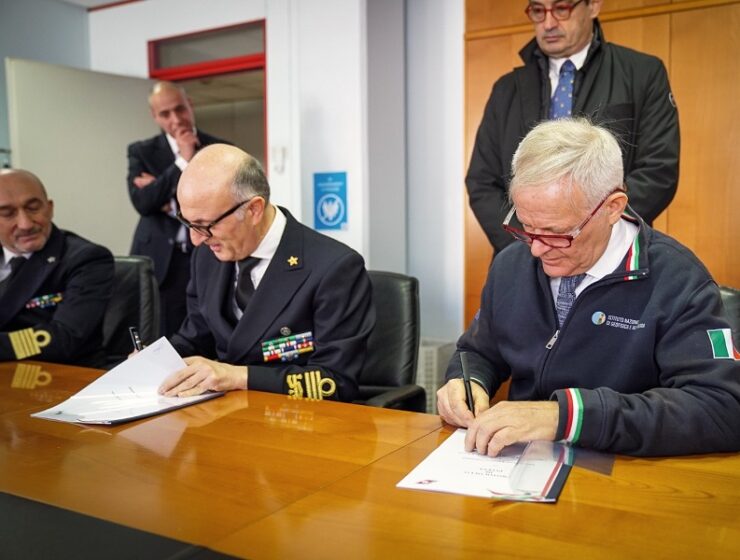 ingv e guardia costiera