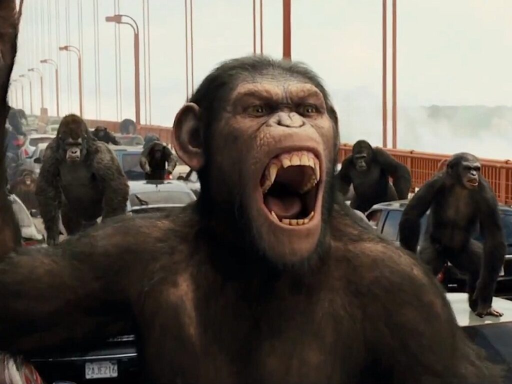 l'alba del pianeta delle scimmie