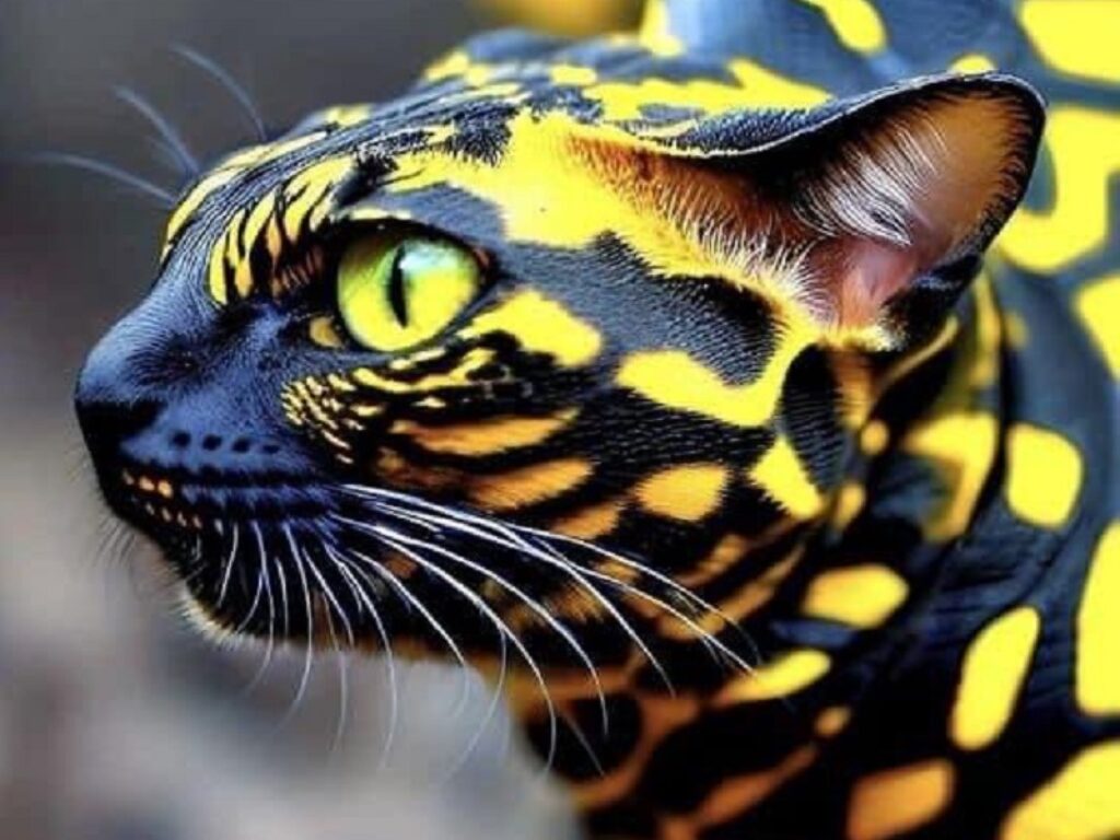 gatto serpente dell'amazzonia