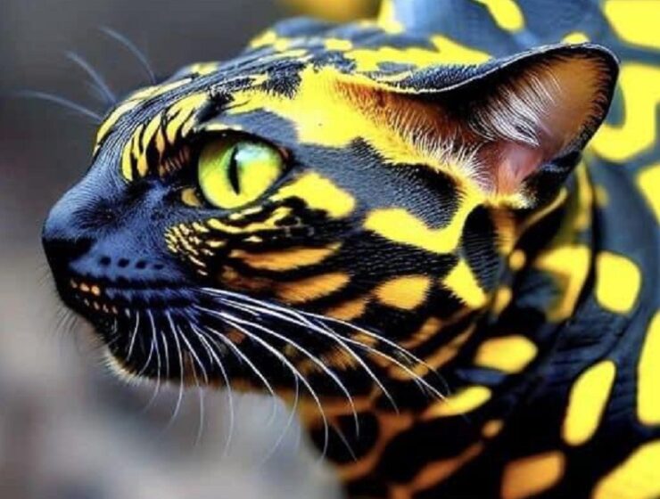 gatto serpente dell'amazzonia