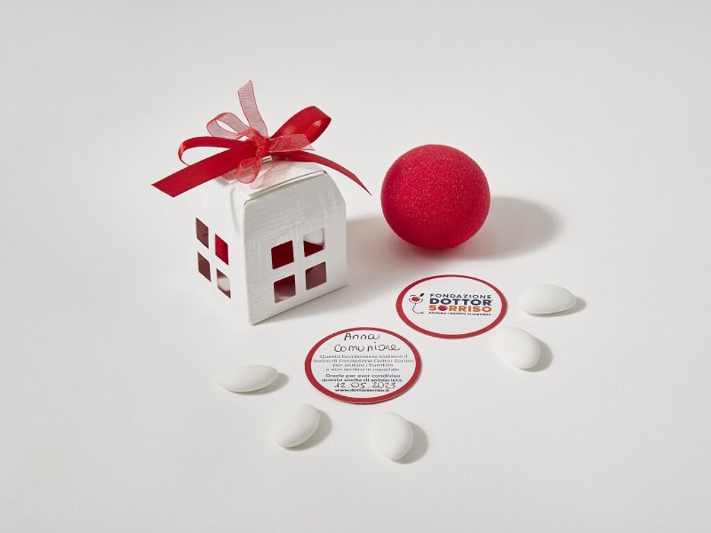 bomboniere solidali della Fondazione Dottor Sorriso