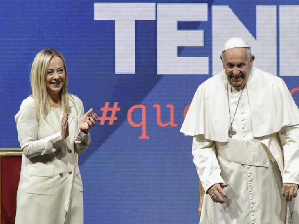 meloni papa francesco