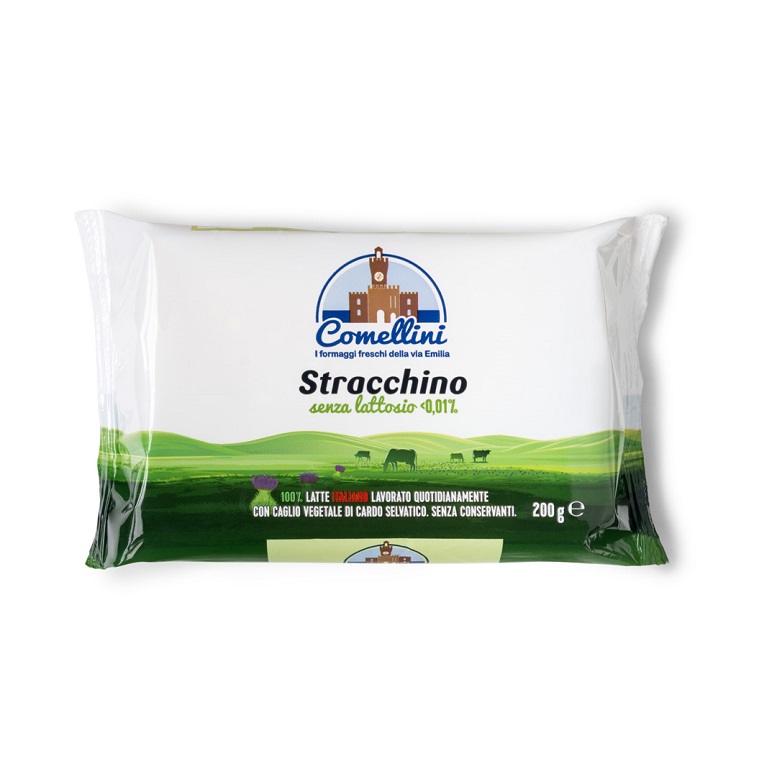 Stracchino delattosato a caglio vegetale comellini