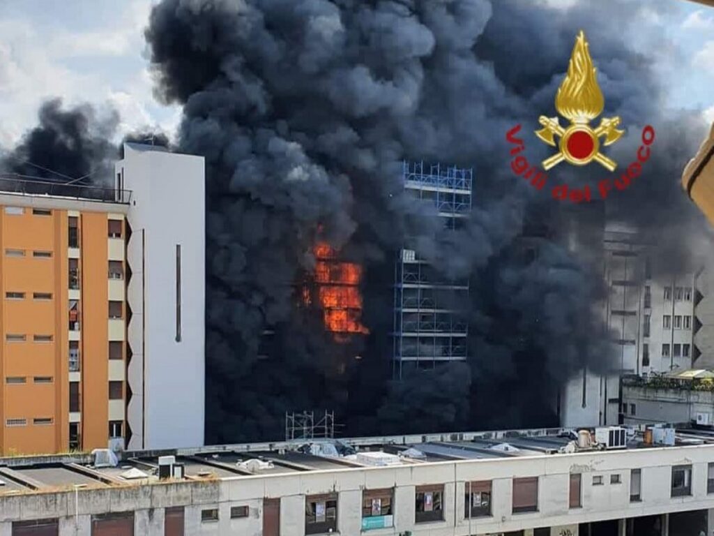 incendio roma