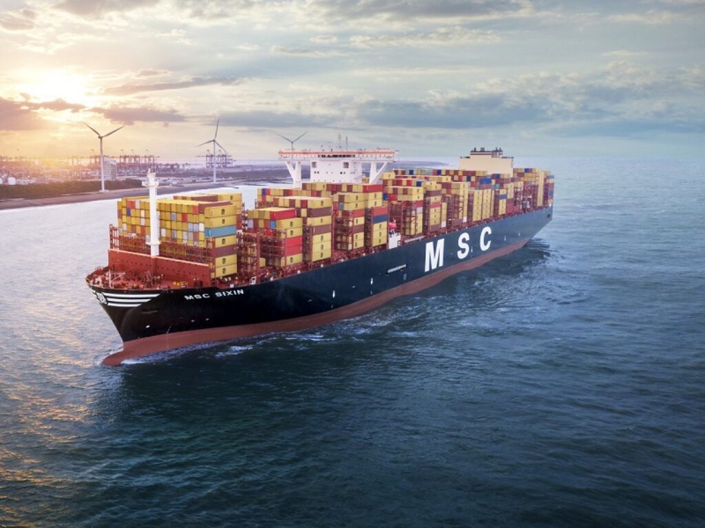 msc nave cargo dammam