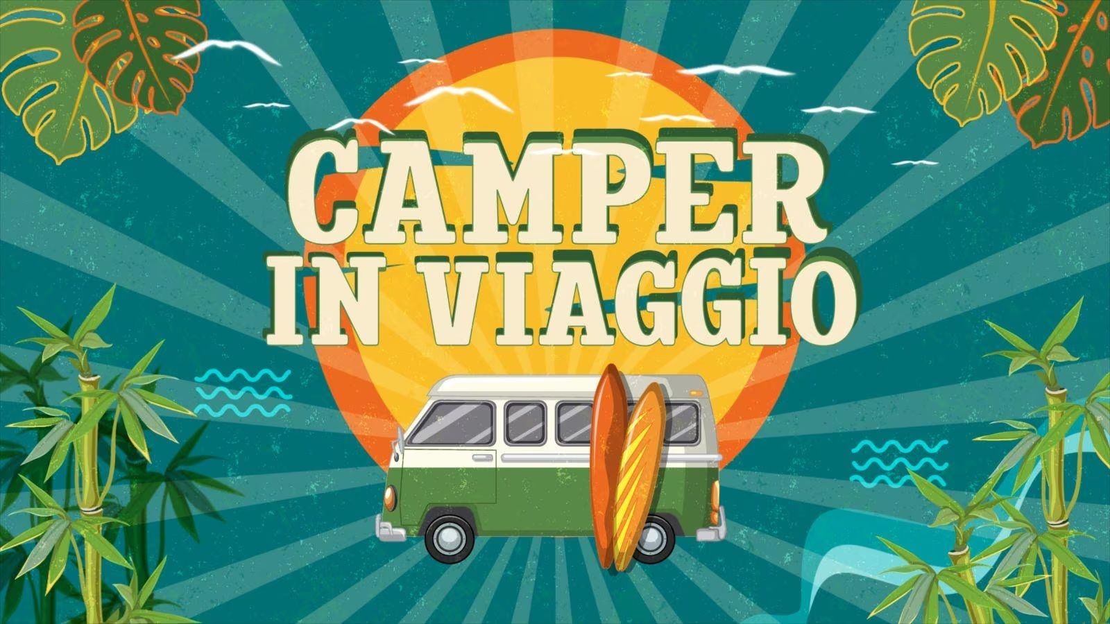 camper in viaggio