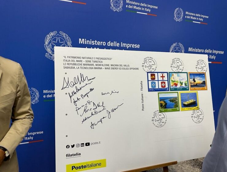 francobolli italia del mare