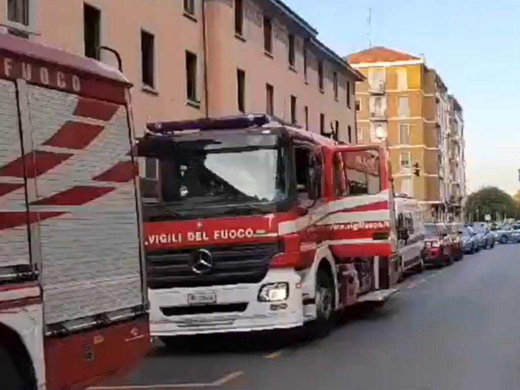 incendio casa di riposo milano