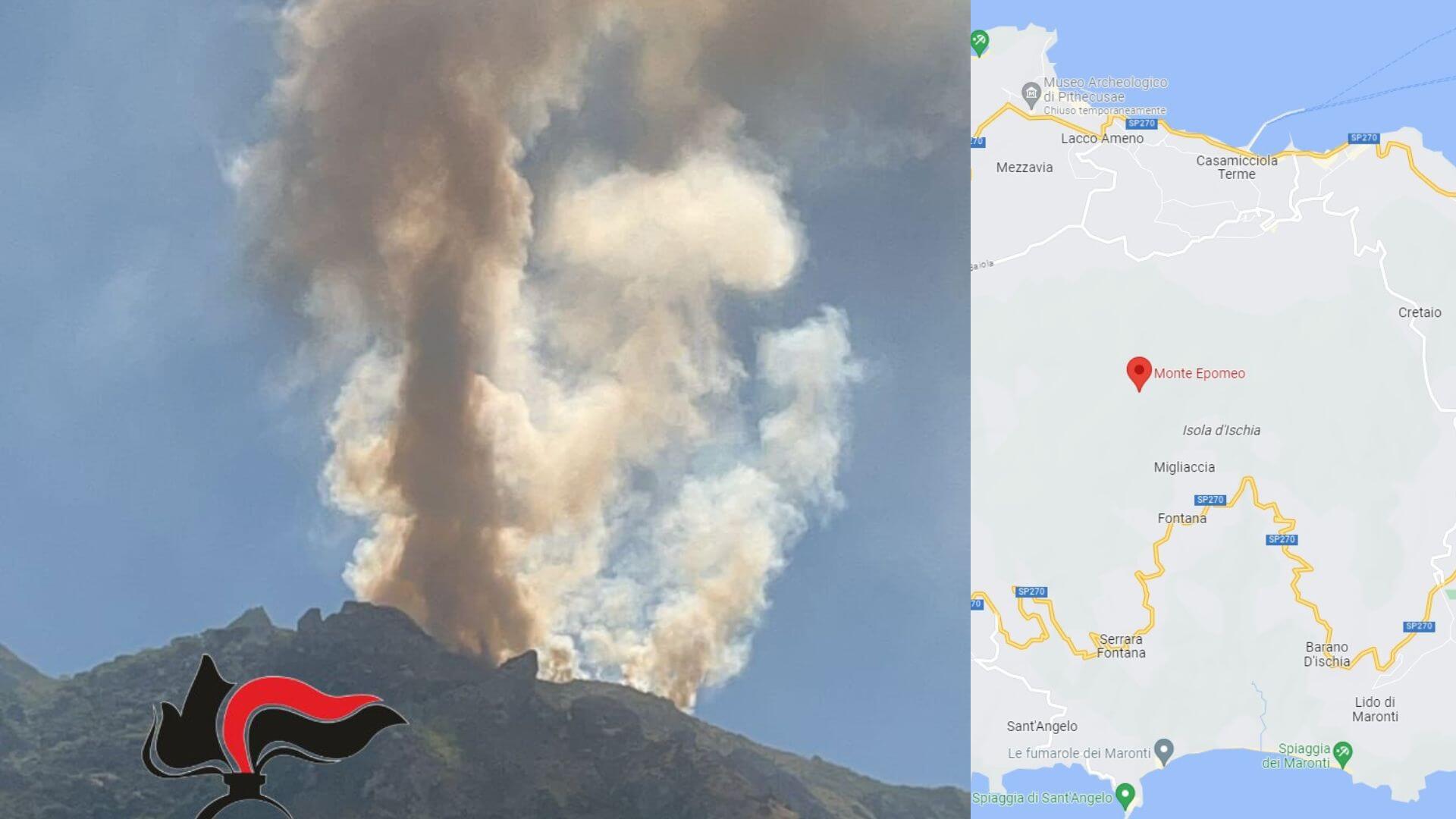 incendi monte epomeo