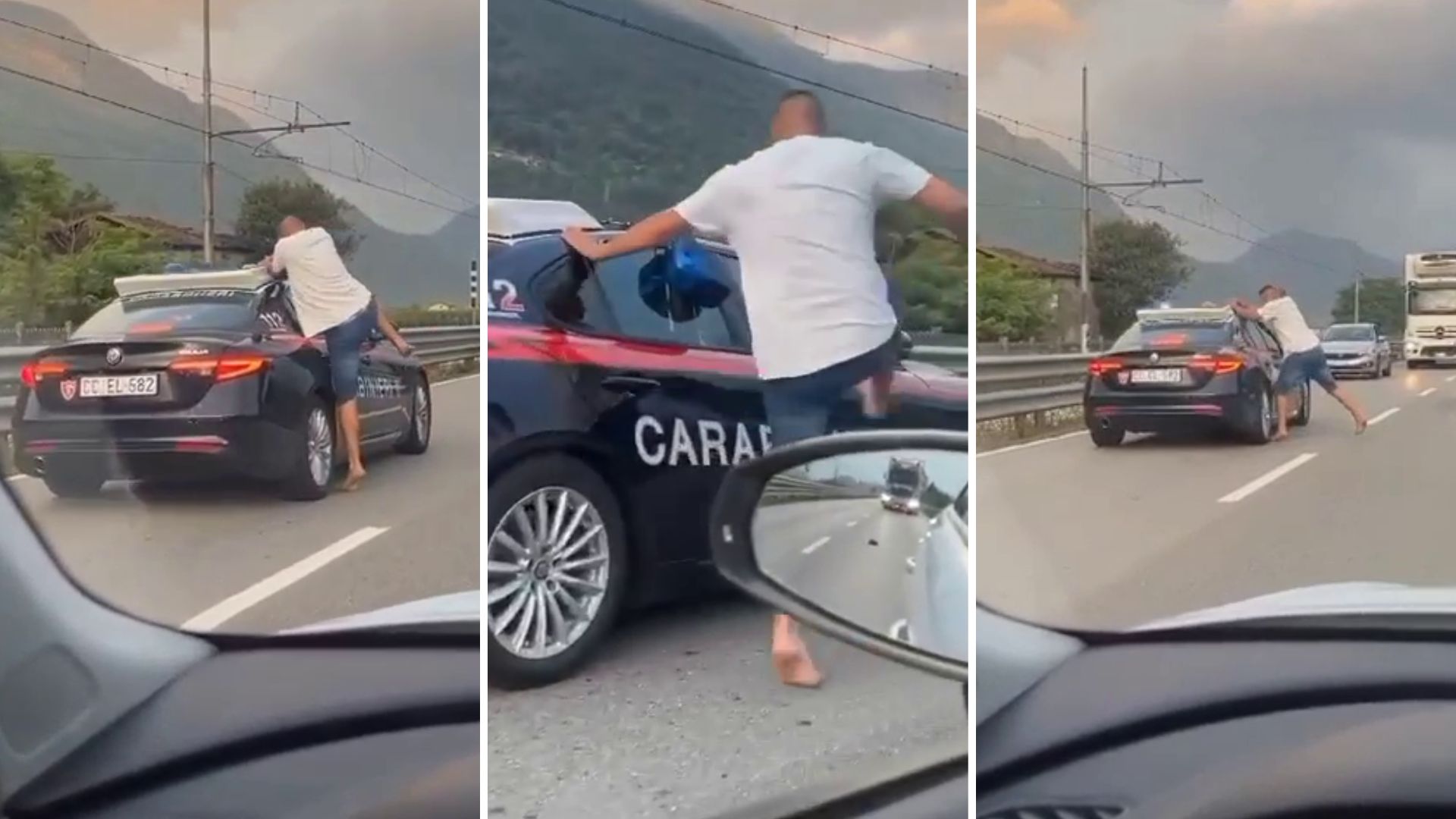 sondrio aggressione carabinieri