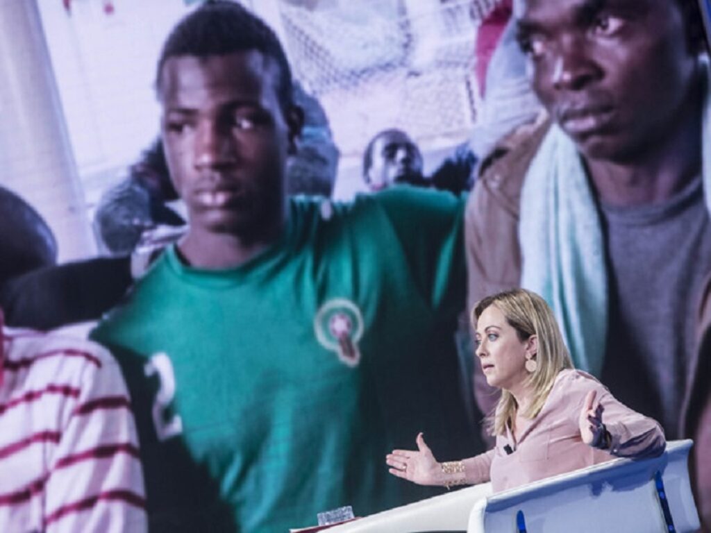 migranti lampedusa meloni