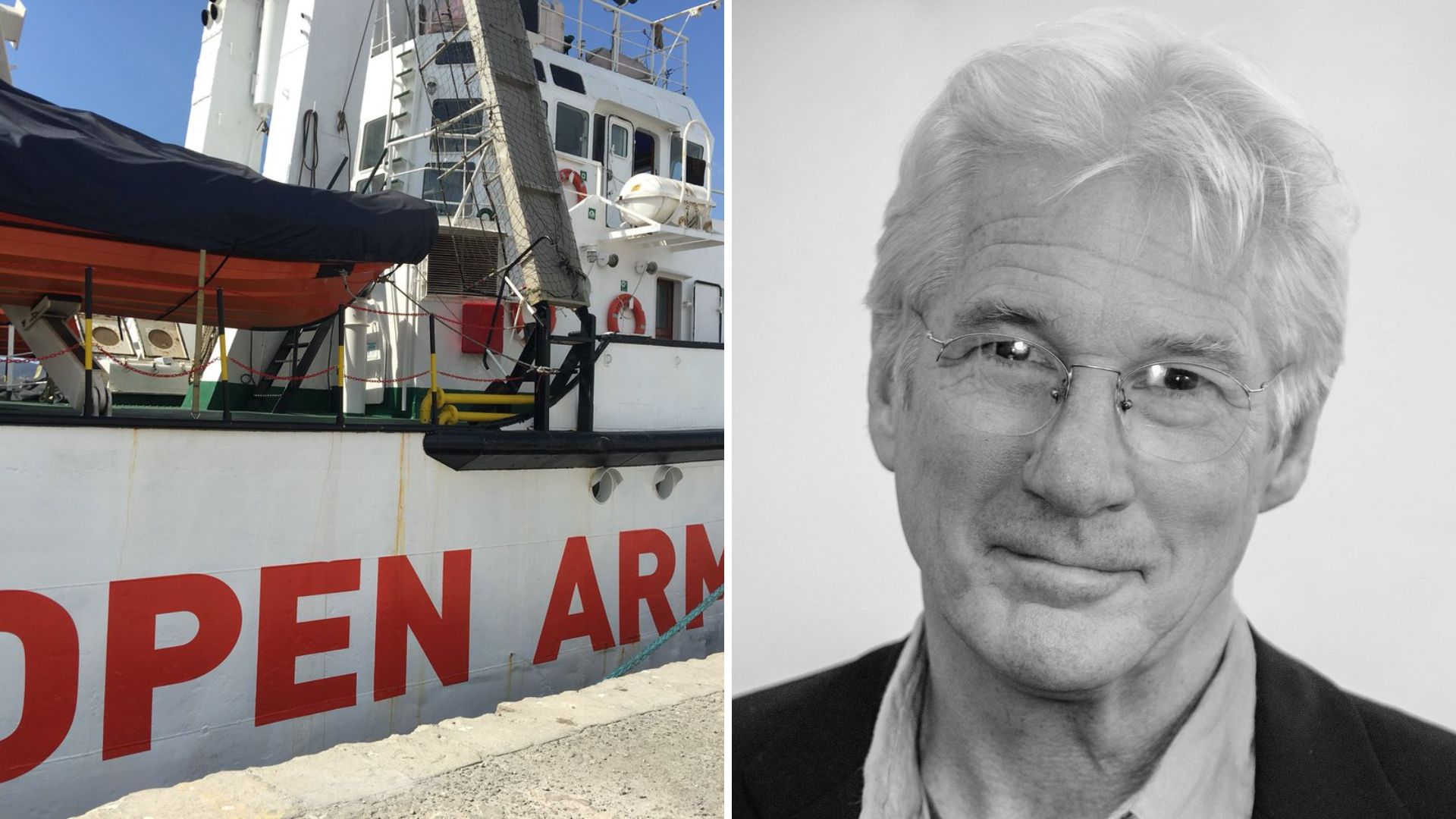 richard gere open arms