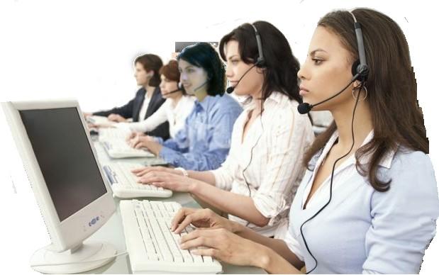 operatrice di call center
