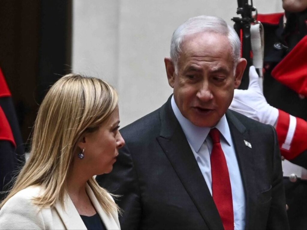 meloni netanyahu