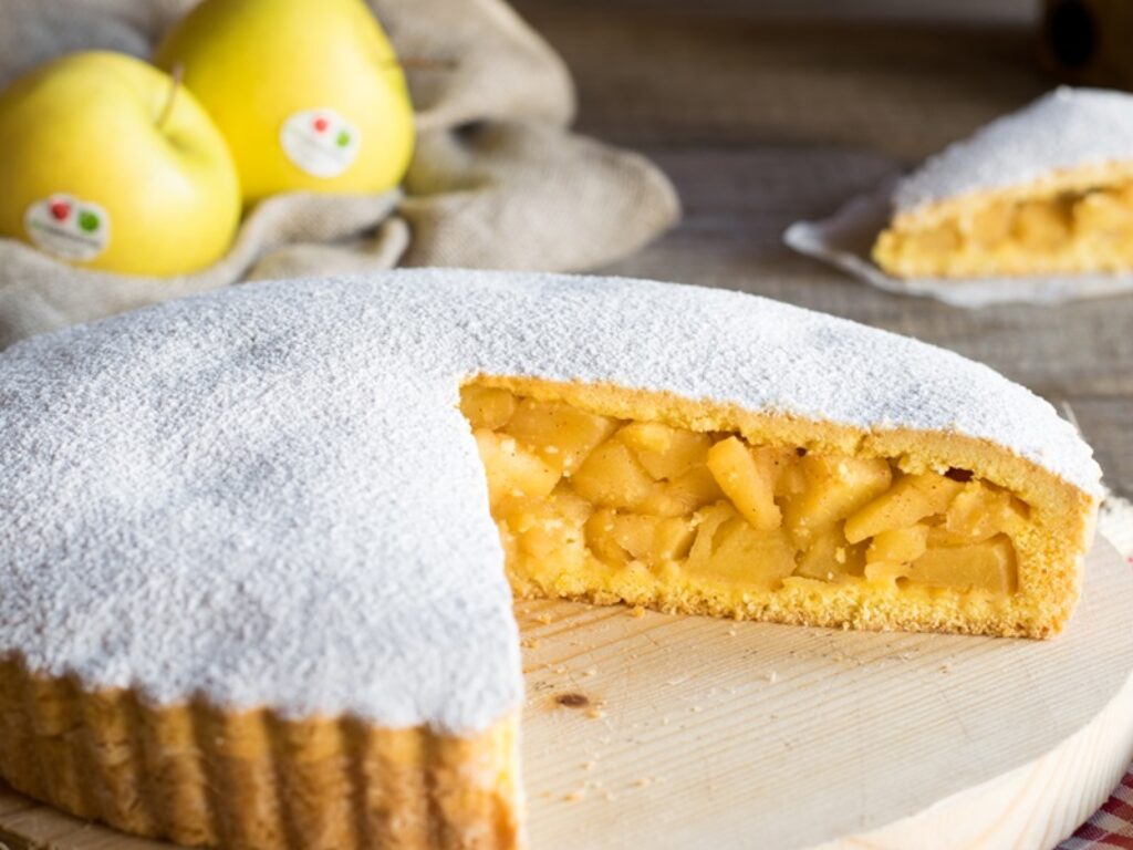 Frolla ripiena alle mele Golden Delicious bio