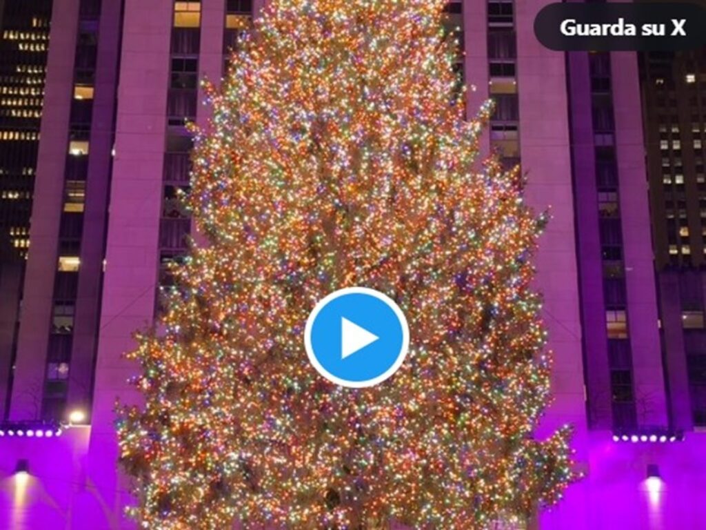 albero natale rockefeller center