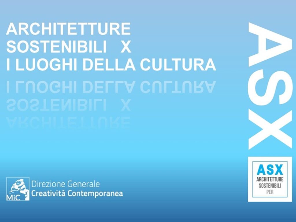 architetture sostenibili per i luoghi della cultura