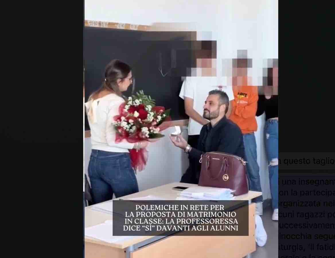 proposta di matrimonio