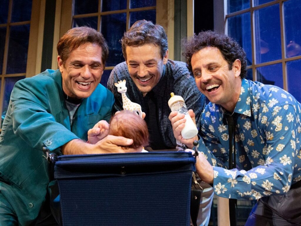 tre uomini e una culla