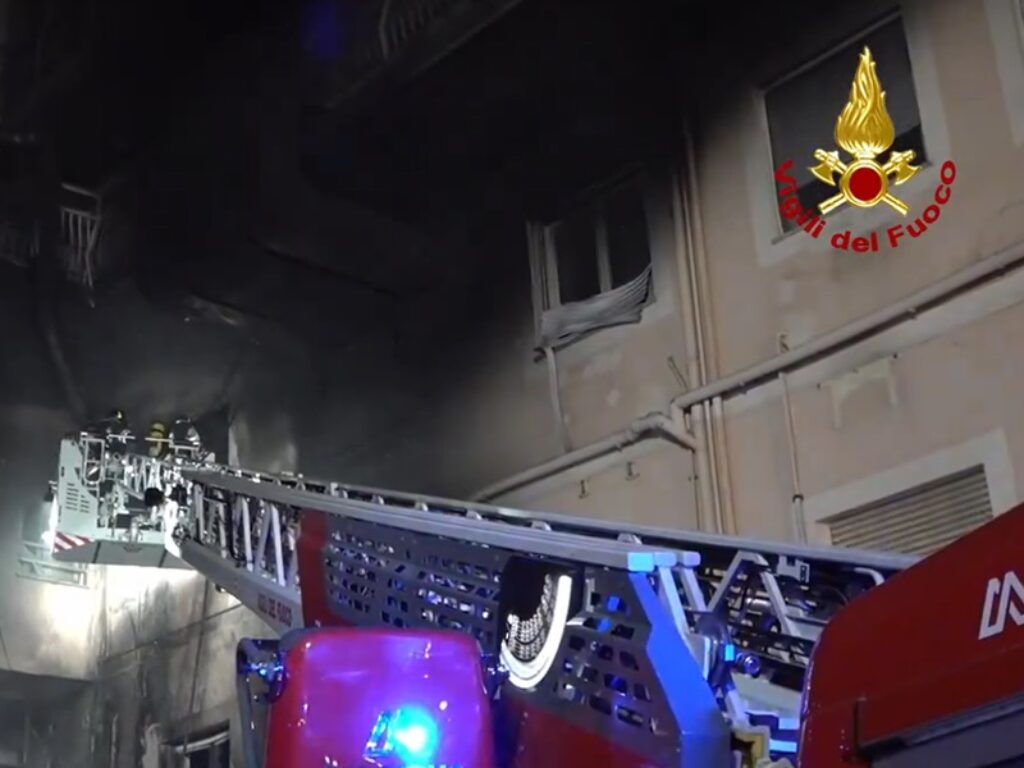 incendio ospedale tivoli