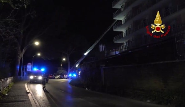 incendio ospedale tivoli