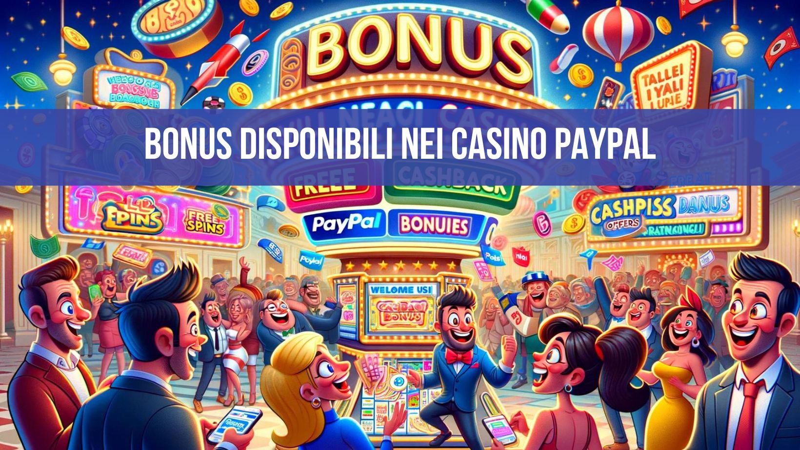 Bonus disponibili nei Casino PayPal