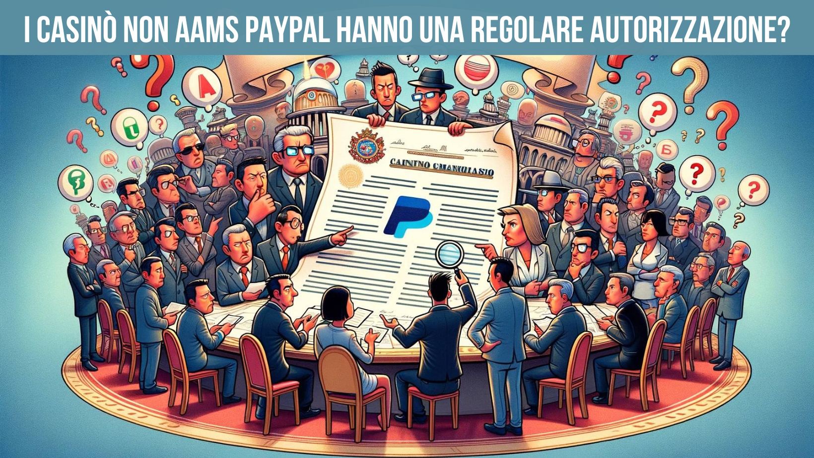 I Casinò non AAMS PayPal hanno una regolare autorizzazione?