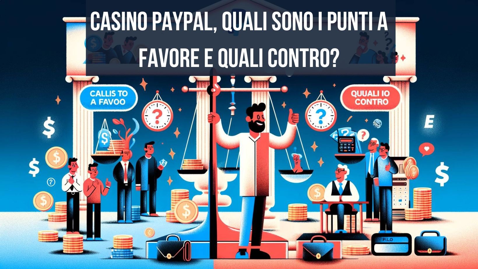 Casino PayPal, quali sono i punti a favore e quali contro?