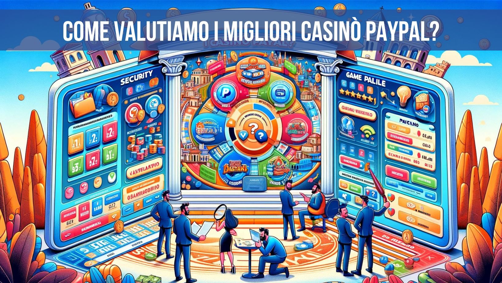 Come valutiamo i migliori Casinò PayPal?