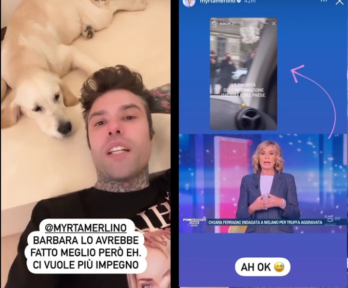 fedez myrta merlino
