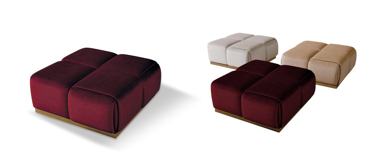 intrigo pouf ludovica mascheroni