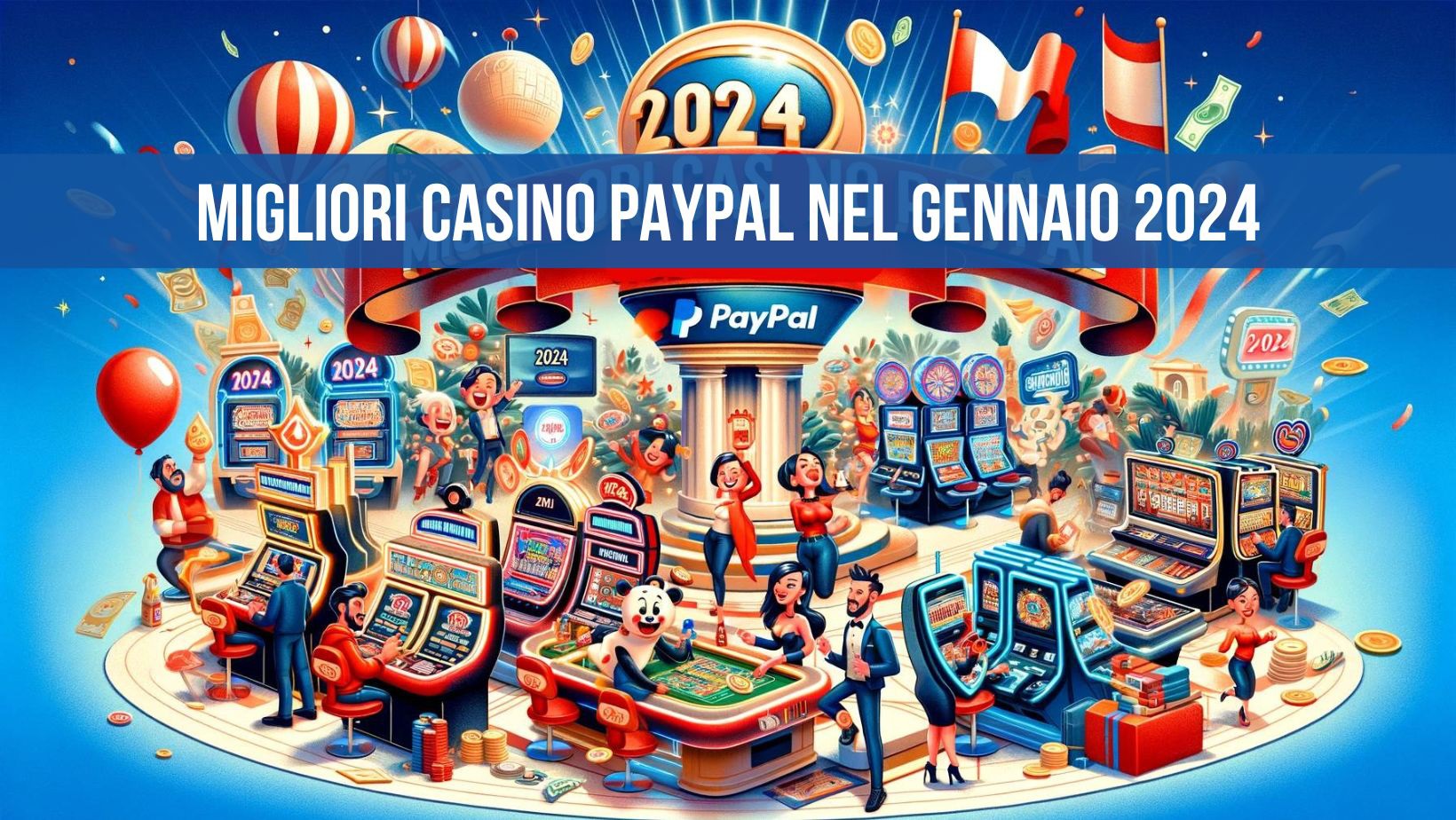 Migliori Casino PayPal nel Gennaio 2024