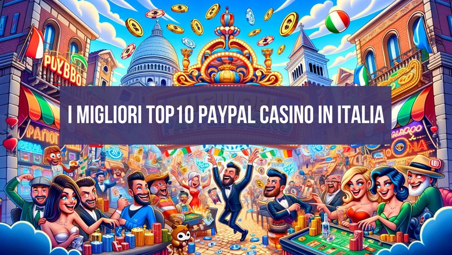 I Migliori TOP10 PayPal Casino in Italia