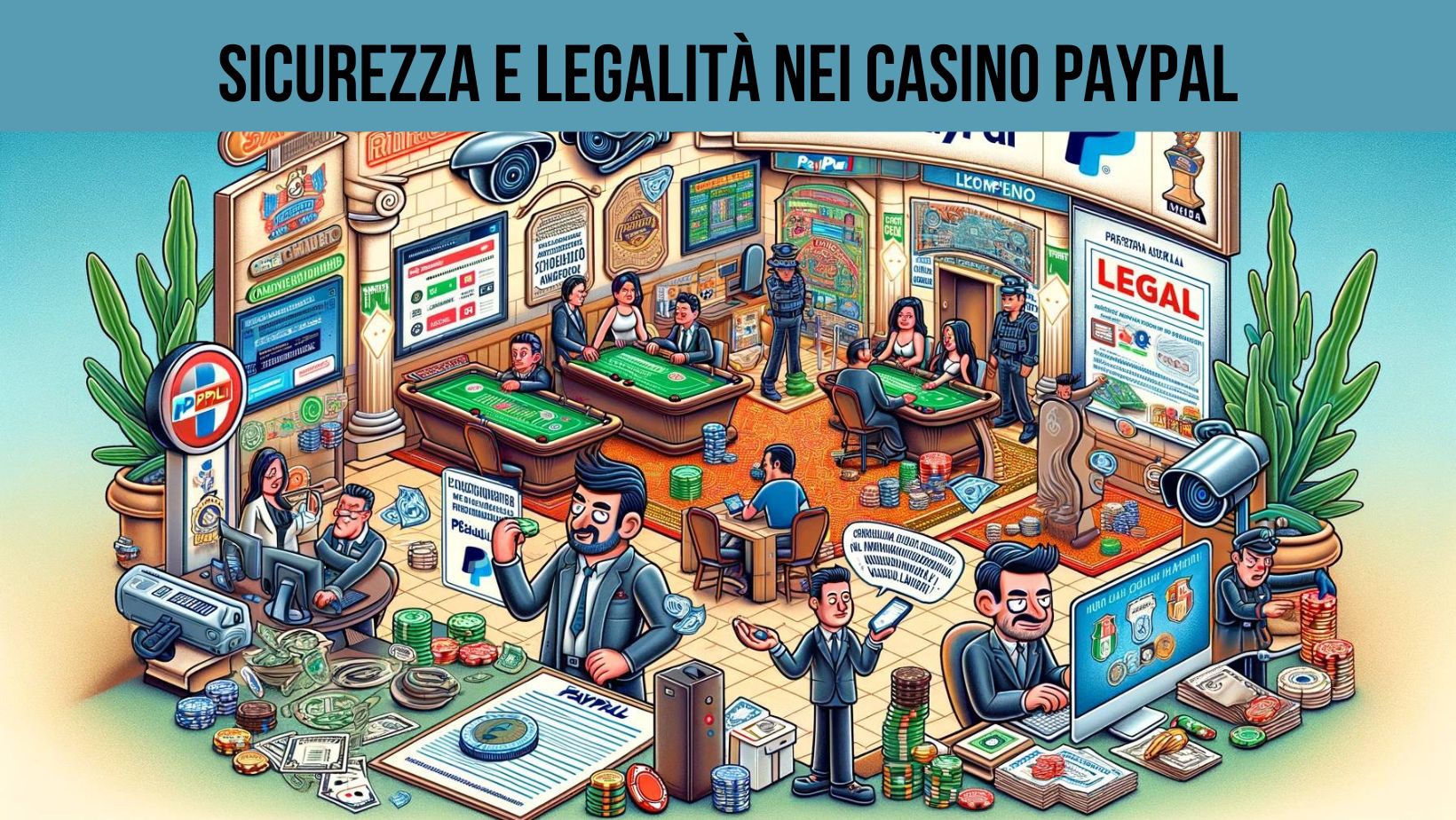 Sicurezza e legalità nei Casino PayPal