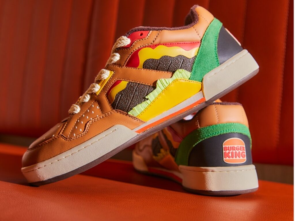 sneakers burger king